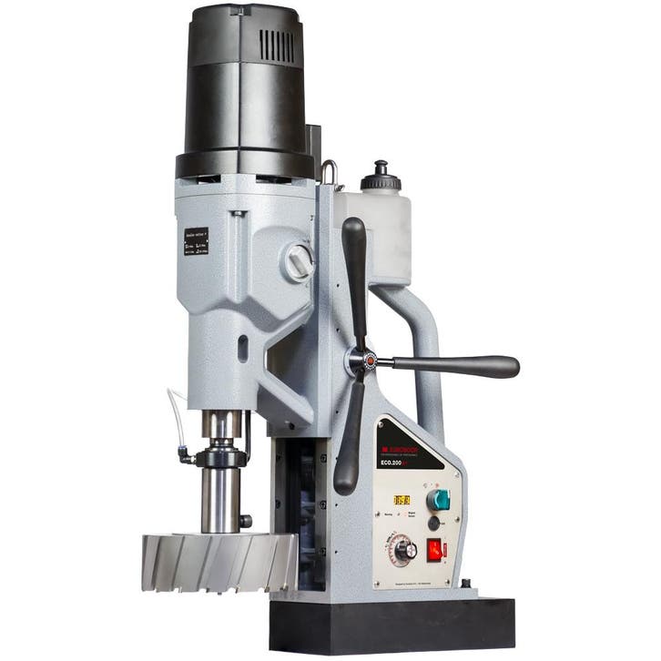 Magneet kernboormachine, 200mm - 8, 220 V. - Magneet, Doe-het-zelf en Verbouw, Gereedschap | Boormachines, Ophalen