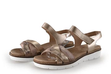 Aco Sandalen in maat 38 Goud, Kleding | Dames, Aco, Overige kleuren, Verzenden, Sandalen of Muiltjes