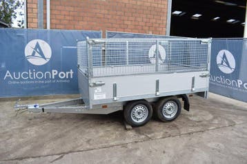 Veiling: Aanhangwagen BW Trailer 750kg 300x150x100cm Nieuw, Auto diversen, Ophalen, Nieuw