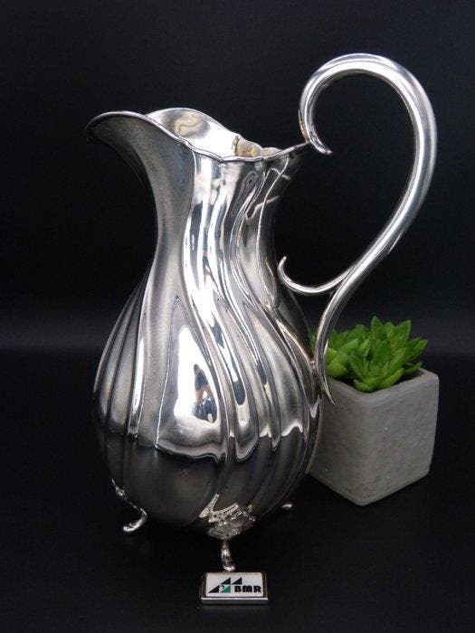 Kruik - .830 zilver - Christian Frederick Heise, Antiek en Kunst, Antiek | Goud en Zilver