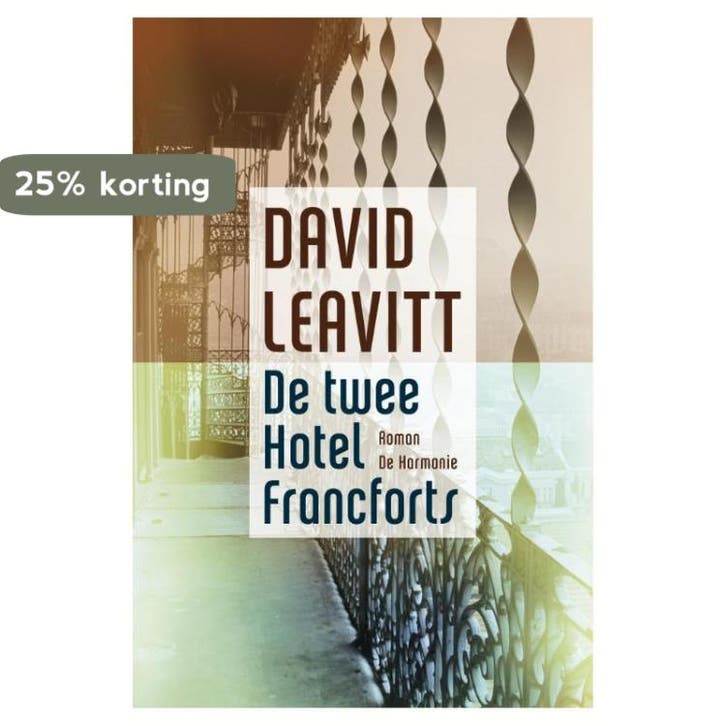 De twee hotel Francforts 9789076168814 David Leavitt, Boeken, Romans, Gelezen, Verzenden