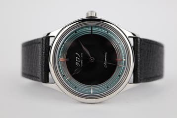 Horloge Kurono Tokyo Reiwa 08/2024 Full set, Als nieuw, Overige merken, Leer, Staal, Polshorloge