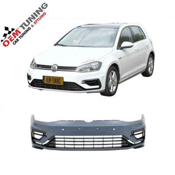 Voorbumper geschikt voor Golf 7 | 7.5R-LOOK | 2012-2017, Nieuw, Ophalen of Verzenden, Bumper, Volkswagen