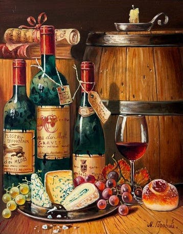 Nikolay Gorovoy (1953) - Barrel of Wine