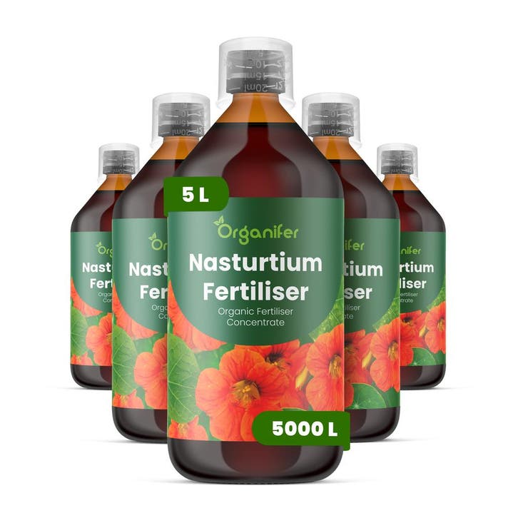 Oost-Indische kers Vloeibare Meststof - Set 5x1 liter, Tuin en Terras, Aarde en Mest, Mest, Verzenden