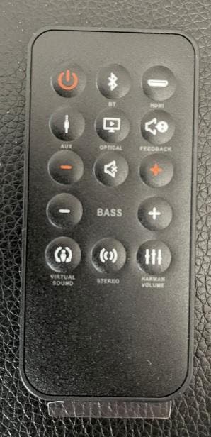 Afstandsbediening Jbl cinema base, Ophalen of Verzenden, Nieuw, Origineel