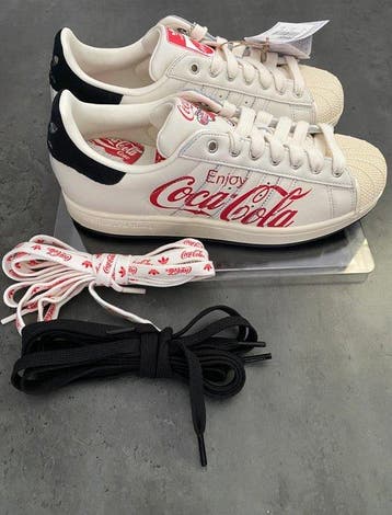 Adidas - Coca Cola Superstar II - Low-top sneakers - Maat:, Nieuw