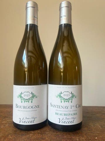2023 Jean Marc Vincent Santenay 1° Cru Le Beaurepaire &, Nieuw