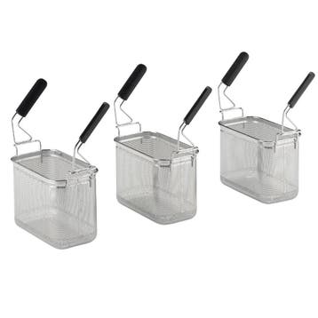 Set 3 Korven 40 Lt (3x GN 1/3) Voor Pastakoker, Ophalen of Verzenden, Nieuw in verpakking