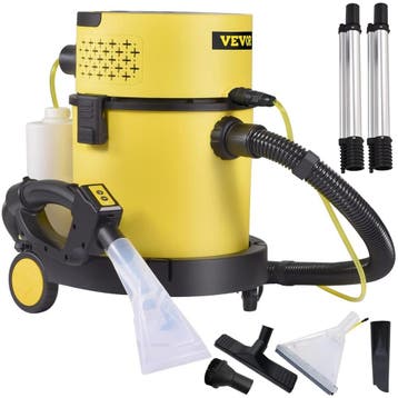 Waszuiger 1200W met afstandsbediening | B-keuze OP=OP, Ophalen of Verzenden, Zo goed als nieuw, Waterstofzuiger, Reservoir