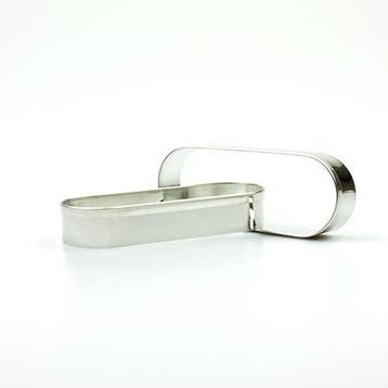 Uitsteker Ovaal 4 x 11 cm (2 stuks), Verzenden, Nieuw