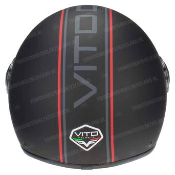 Helm Vito Jethelm Loreto Fashion mat zwart (XS t/m XL), Ophalen of Verzenden, Nieuw, Vito