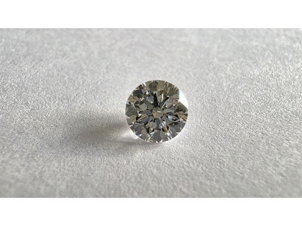 Veiling - Diamant briljant 0.50 crt ( IGI gecertificeerd ), Sieraden, Tassen en Uiterlijk, Edelstenen