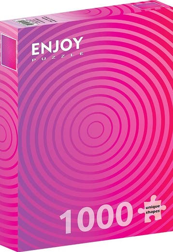 Circle Gradient Number One Puzzel (1000 stukjes) | Enjoy, Verzenden, Nieuw