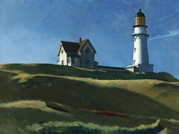 Kunstdruk Edward Hopper Lighthouse Hill 1927 50x40cm, Verzenden, Nieuw