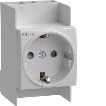 Hager SN Modulaire Wandcontactdoos (Europese Stekkerdoos) -, Verzenden, Nieuw, Overige typen