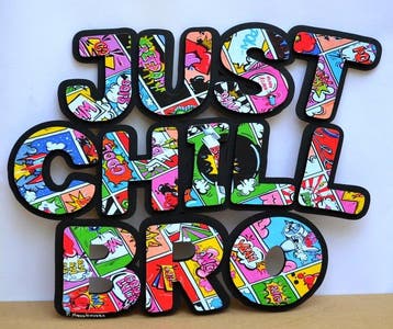 Patrycja Mroczkowska - Just Chill Bro – Original 3D Pop, Antiek en Kunst