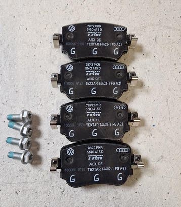 Remblok set achter origineel Audi A1 Q3 VW Polo GTI Leon, Verzenden, Nieuw