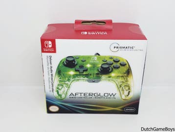 Nintendo Switch - Afterglow - Yellow - Wired Controller - Ne, Verzenden, Gebruikt