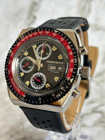 Caunymatic - Automatic Chronograph - Zonder minimumprijs -, Nieuw