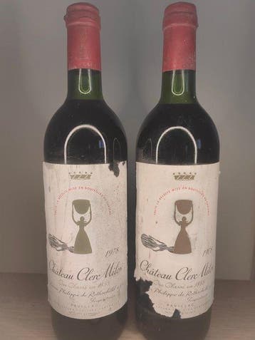 1978 Chateau Clerc Milon Rothschild - Pauillac 4ème Grand, Nieuw