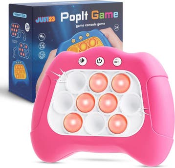 JUST23 Pop It Game Quick push - Roze - Pop It Controller, Ophalen of Verzenden, Zo goed als nieuw