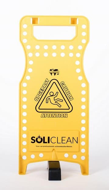 Waarschuwingsbord Wet Floor Sign Geel (Model Soli), Verzenden, Nieuw