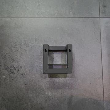 Toiletrolhouder BWS Demir 12x12x12 cm Gunmetal, Ophalen of Verzenden, Nieuw