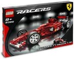 Lego Set - 8386 - Racers, Technic - FERRARI F1 RACER 1:10 -, Nieuw