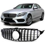 Sport Grille Mercedes C-klasse | Zwart Chroom | Nieuw | S..., Voor, Mercedes-Benz, Nieuw, Ophalen of Verzenden