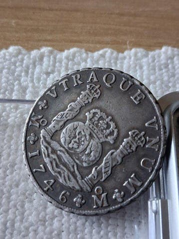 Spanje. Felipe V. 8 Reales 1746 Mexico MF