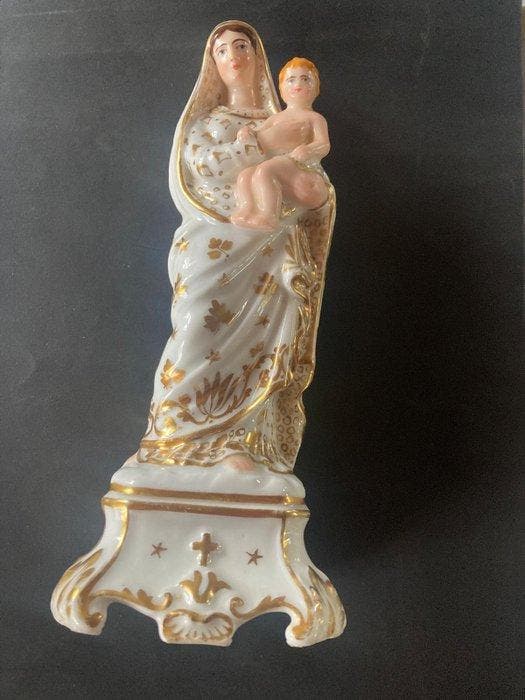 Beeldje - Maria met kind - Porselein, Antiek en Kunst, Kunst | Niet-Westerse kunst
