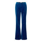 Zadig & Voltaire • pantalon Prevy velvet blauw • 32 (FR34), Kleding | Dames, Zadig & Voltaire, Nieuw, Maat 34 (XS) of kleiner