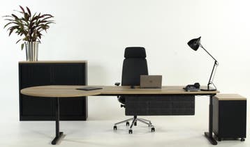 Zit bureau  vergaderstuk YOUP eiken 200x80-120, Ophalen of Verzenden, Nieuw