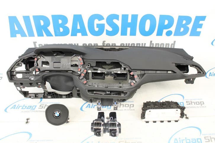 AIRBAG SET – DASHBOARD M HUD ZWART SPEAKER BMW 1 SERIE F40 (, Auto-onderdelen, Dashboard en Schakelaars, Gebruikt, BMW
