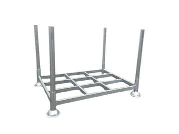Stapelrek, stapelrack open rasterframe 1400x1030mm met, Verzenden