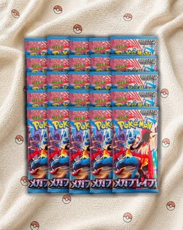 Pokémon - 25 Booster pack - Pokémon TCG MEGA - MEGA b, Nieuw