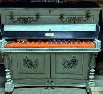 Unknown Manufacturer - Large Antique Mechanical Organ,