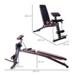 Multifunctionele Halterbank – Verstelbare Trainingsbank Opvo, Verzenden, Nieuw