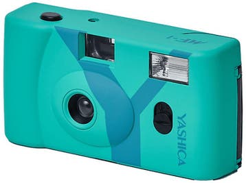 Yashica -  Mf-1 Camera Y Film 400/24  - Turquoise, Verzenden, Nieuw, Overige Merken