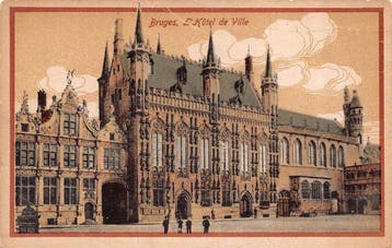België - BRUGGE - Mooie partij van 110 cpa afm. 9 x 14 - TTB, Gelopen