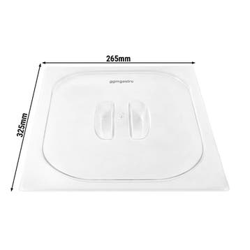 GGM Gastro | (12 stuks) polycarbonaat - GN-deksel GN 1/2 - |, Verzenden