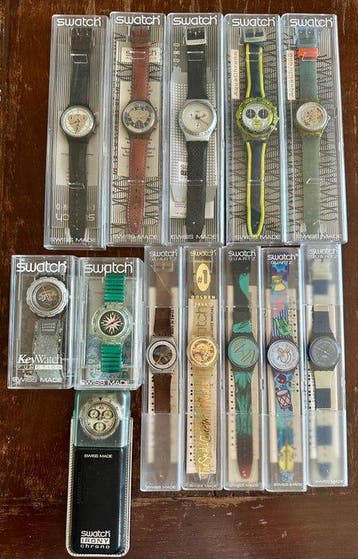 Swatch - Vari modelli - Zonder minimumprijs - 13 - Unisex -, Nieuw