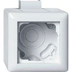 Gira Standaard 55 opbouwbehuizing 1-voudig met afdekraam en, Ophalen of Verzenden, Nieuw