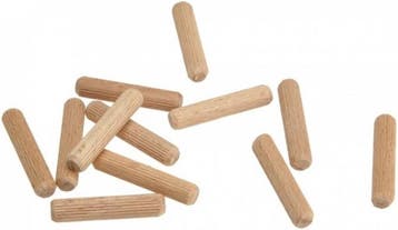 wolfcraft - Deuvel 8mm - 150 Deuvels - 8 x 40 mm - 2907000, Verzenden, Nieuw