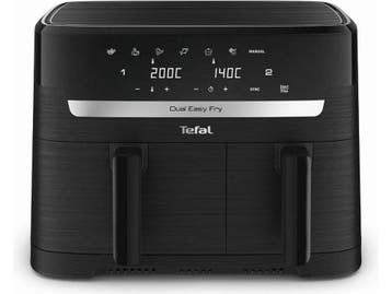 Tefal EY901N10 - Airfryer - 8,3L - 2700W - 2 onafhankelijke, Verzenden, Zo goed als nieuw