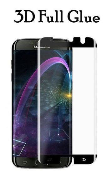 Galaxy S7 Edge Full Glue Case Friendly 3D Tempered Glass Pro, Ophalen of Verzenden, Nieuw