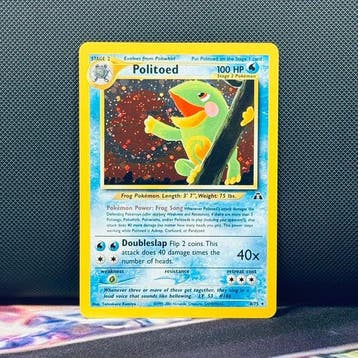 Pokémon Card - POLITOED HOLO 8 - Pokémon, Nieuw