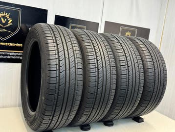 4 stuks 225/55R18 inch zomerbanden Nexen Classe Premiere 8mm, 18 inch, Gebruikt, Band(en), Personenwagen