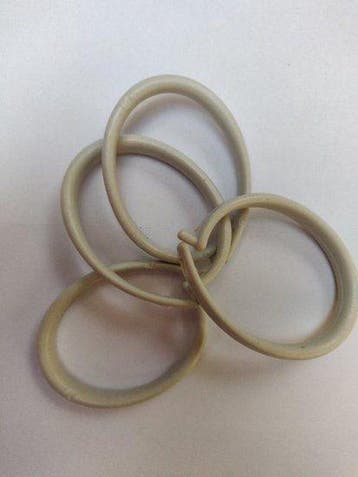 Bevesting ringen Wit 36 Stuks, Tuin en Terras, Partytenten, Ophalen of Verzenden, Nieuw